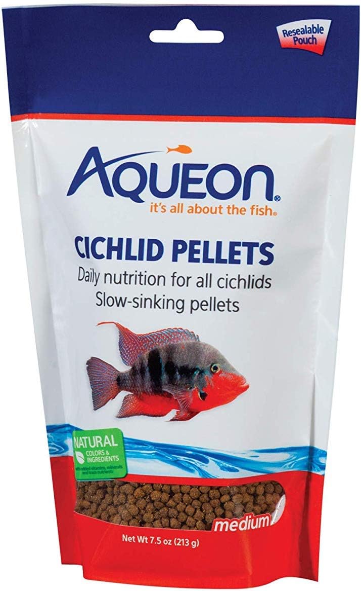 Aqueon Cichlid Medium Pellets Size: 7.5 Ounce