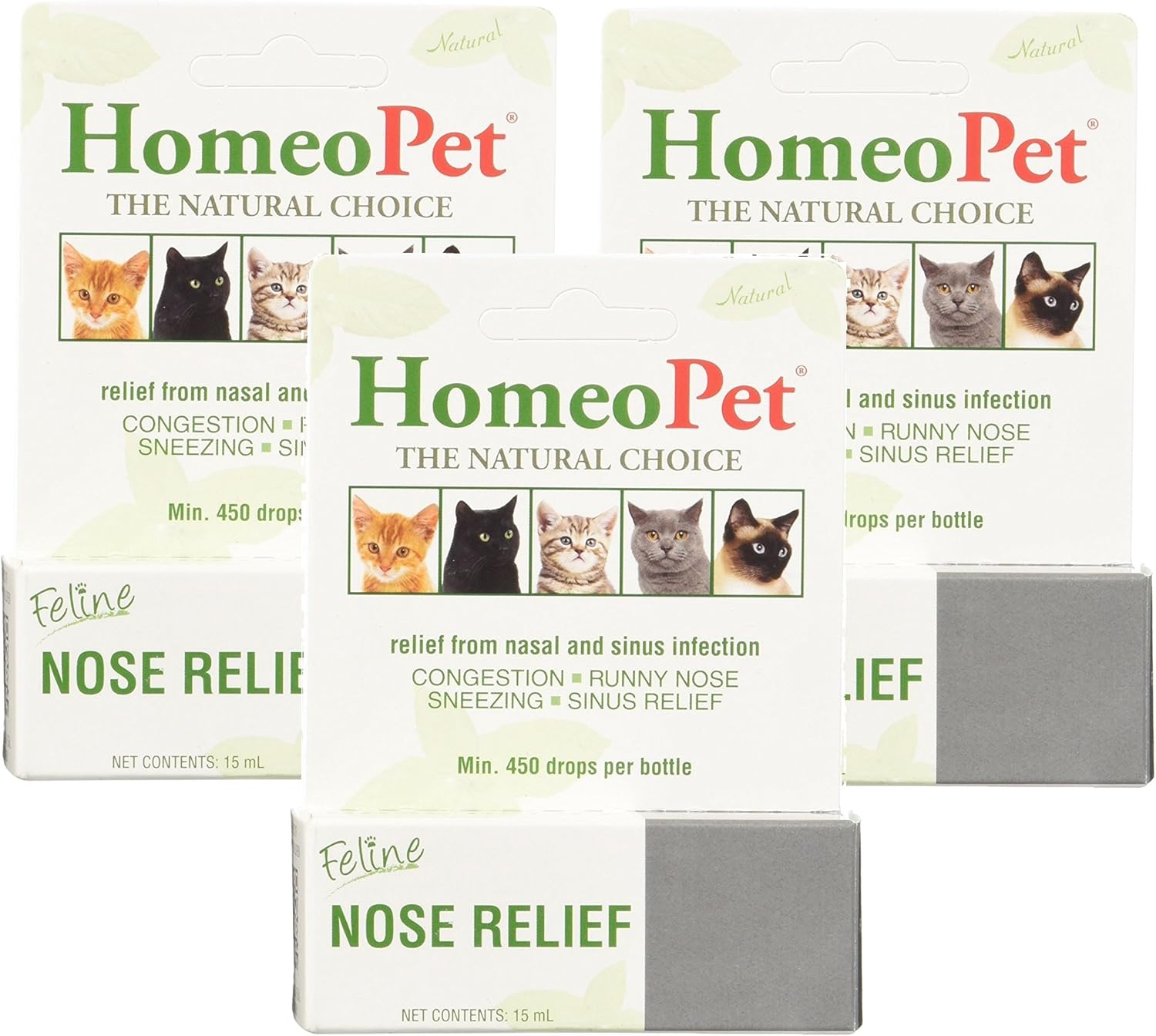HomeoPet Feline Nose Relief 15 mL