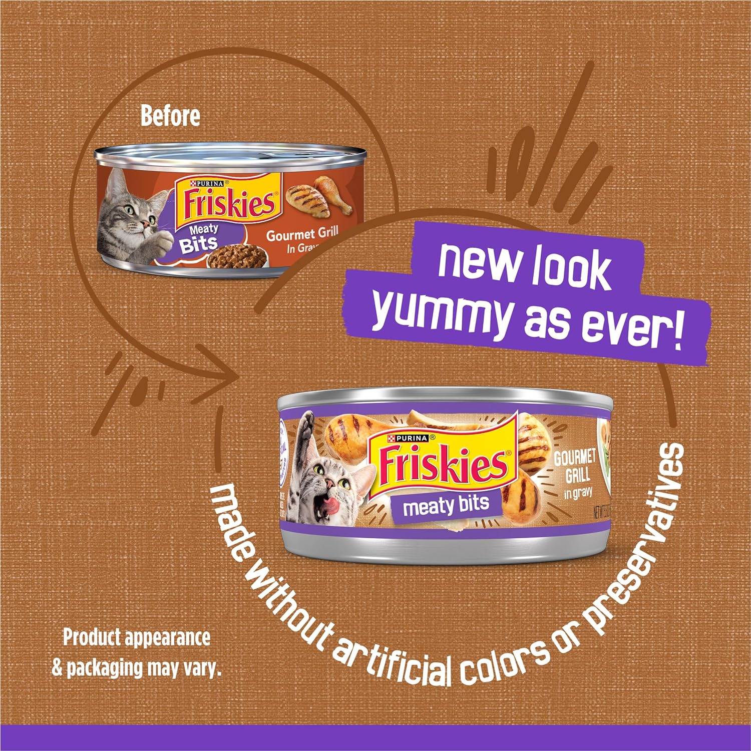 Purina Friskies Gravy Wet Cat Food 5.5 oz