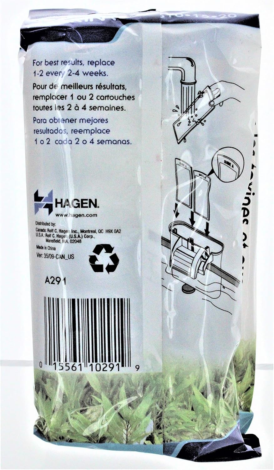 Marina Slim Filter Carbon Plus Ceramic Cartridge, 9-count