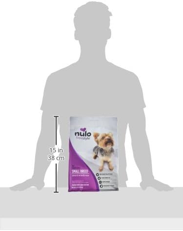 Nulo Grain Free Small Breed Dry Dog Food with BC30 Probiotic (Salmon and Red Lentils Recipe, 4.5lb Bag)