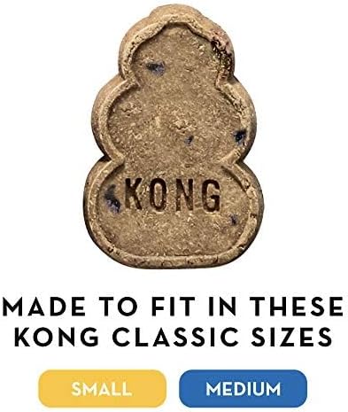 KONG - Snacks - All Natural Dog Treats - Liver Biscuits - Small (Best Used Classic Rubber Toys)