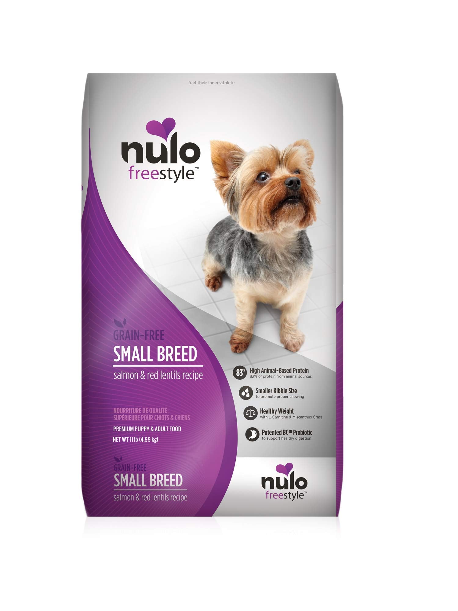 Nulo Small Breed Grain Free Salmon And Red Lentils 11lb