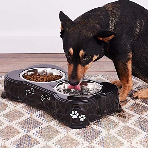 Loving Pets Dolce Diner Dog Bowl Medium Espresso