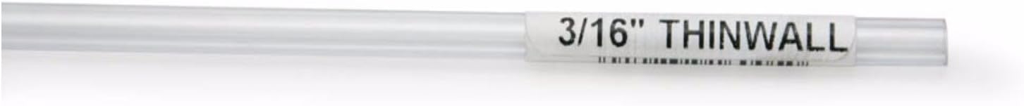 Lee's Aquarium Thinwall Rigid Tubing (6 Count - 3/16