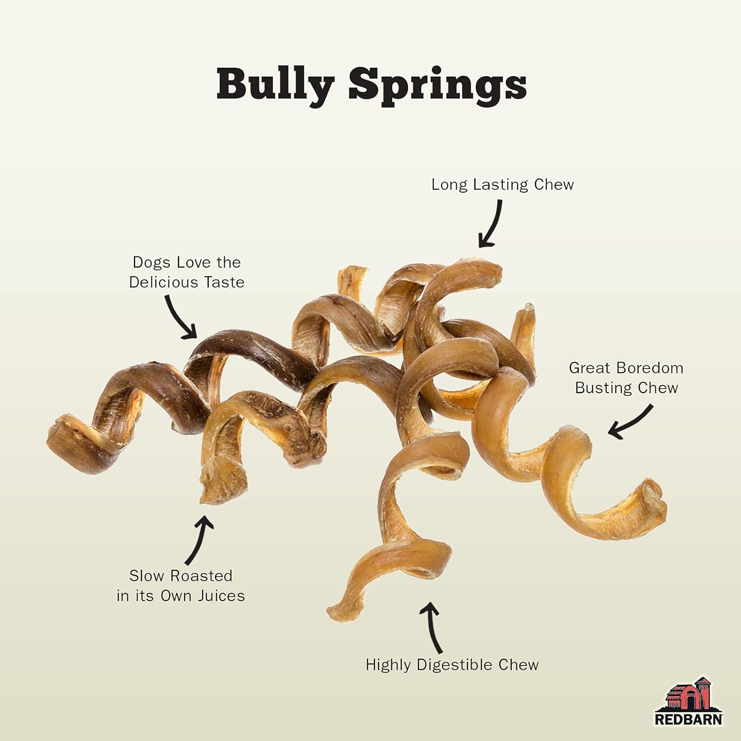 Redbarn Bully Springs ,6-count