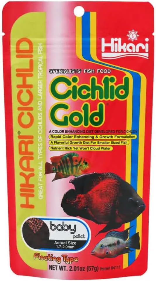 Hikari Cichlid Gold Large 2oz