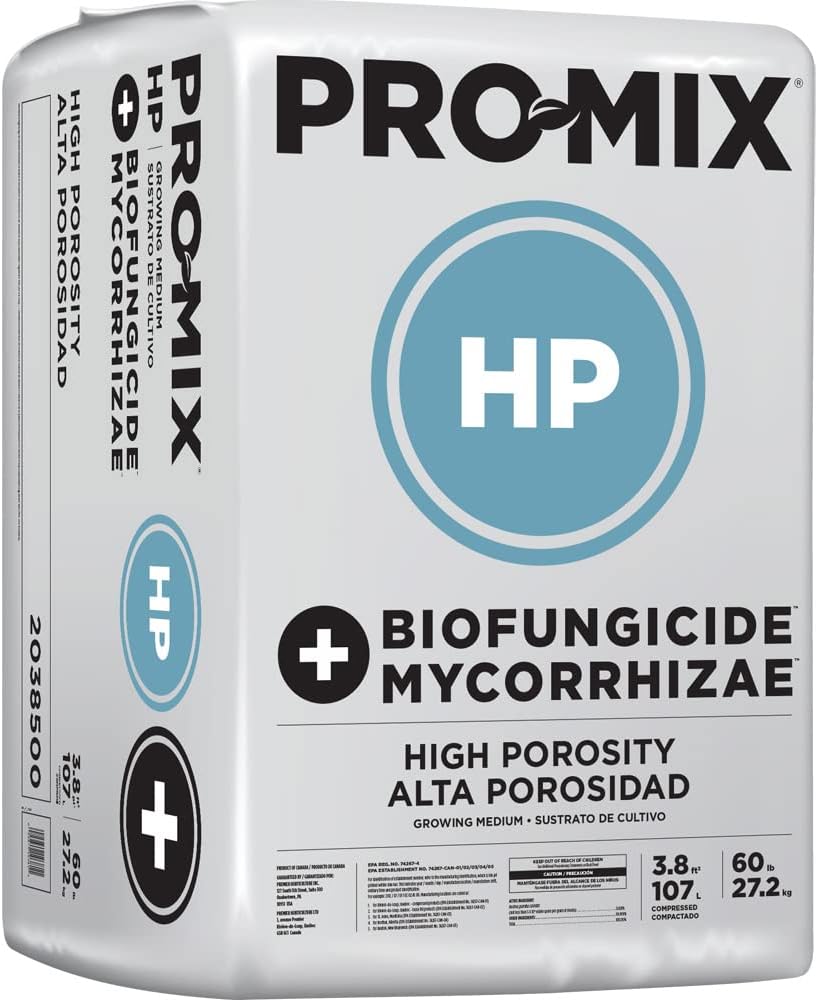 ProMixHP 3.8CF Pro Mix HP Biofungicide and Mycorrhizae Soil-amendments, 3.8 cu ft, Natural