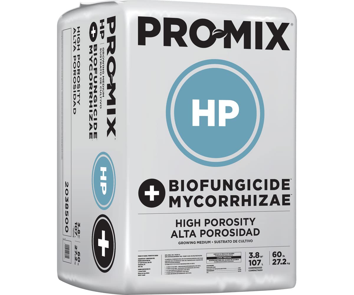 ProMixHP 3.8CF Pro Mix HP Biofungicide and Mycorrhizae Soil-amendments, 3.8 cu ft, Natural