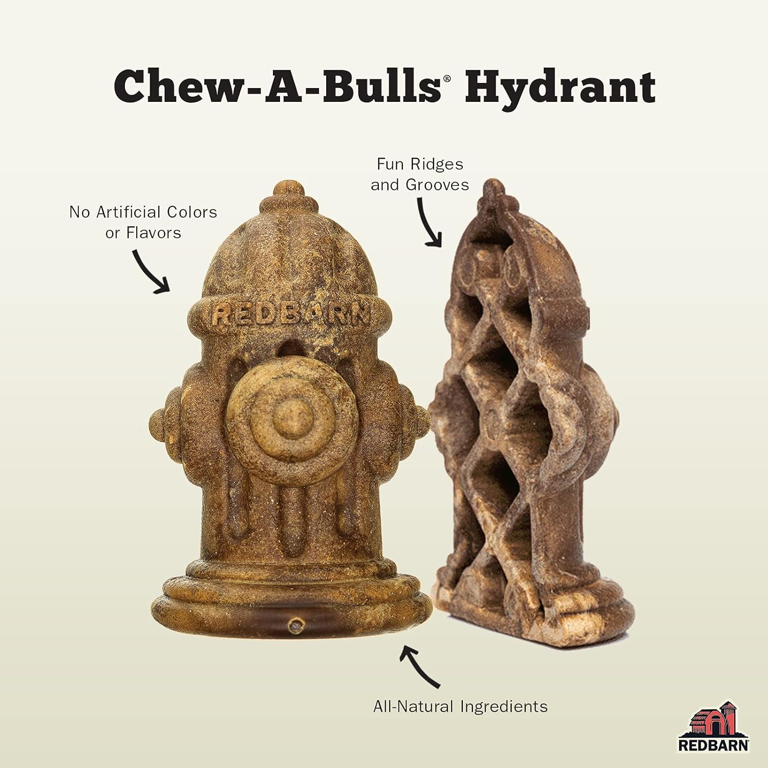 Redbarn Chew-A-Bulls Medium Hydrant 12-Count