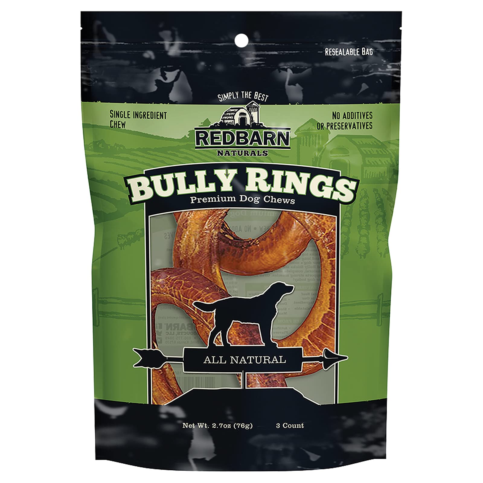 Redbarn Pet Products Bully Rings 3pk