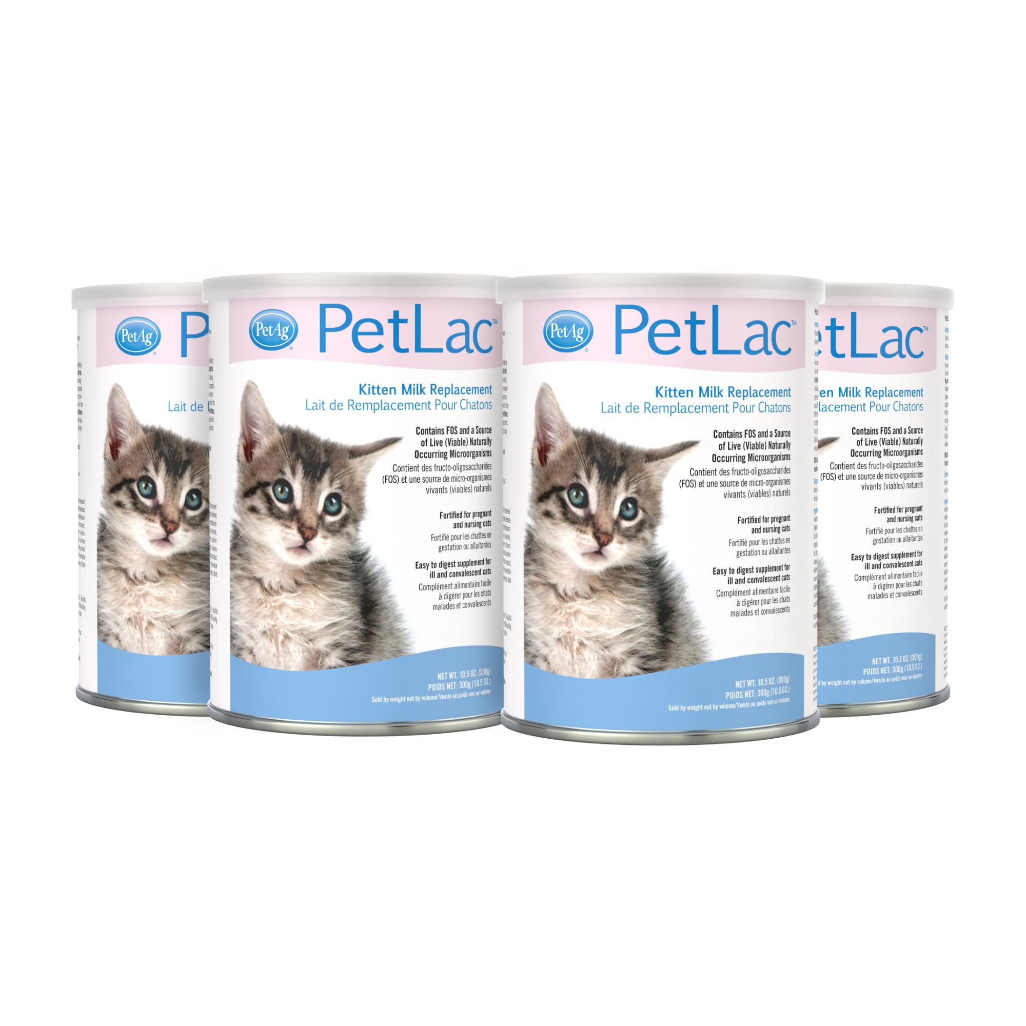Pet-Ag PetLac Powder for Kittens - 10.5 oz Kitten Milk Replacement Powder for Kittens