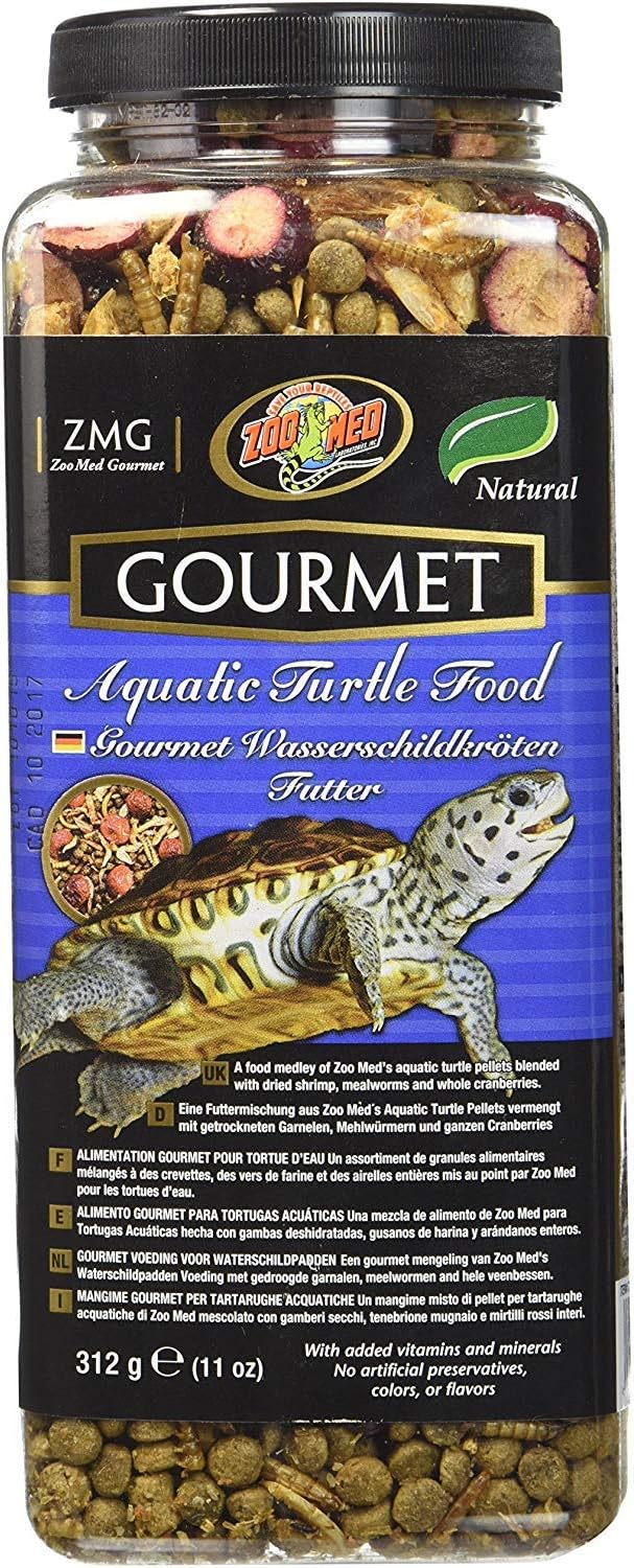 Zoo Med Gourmet Aquatic Turtle Food 12 oz