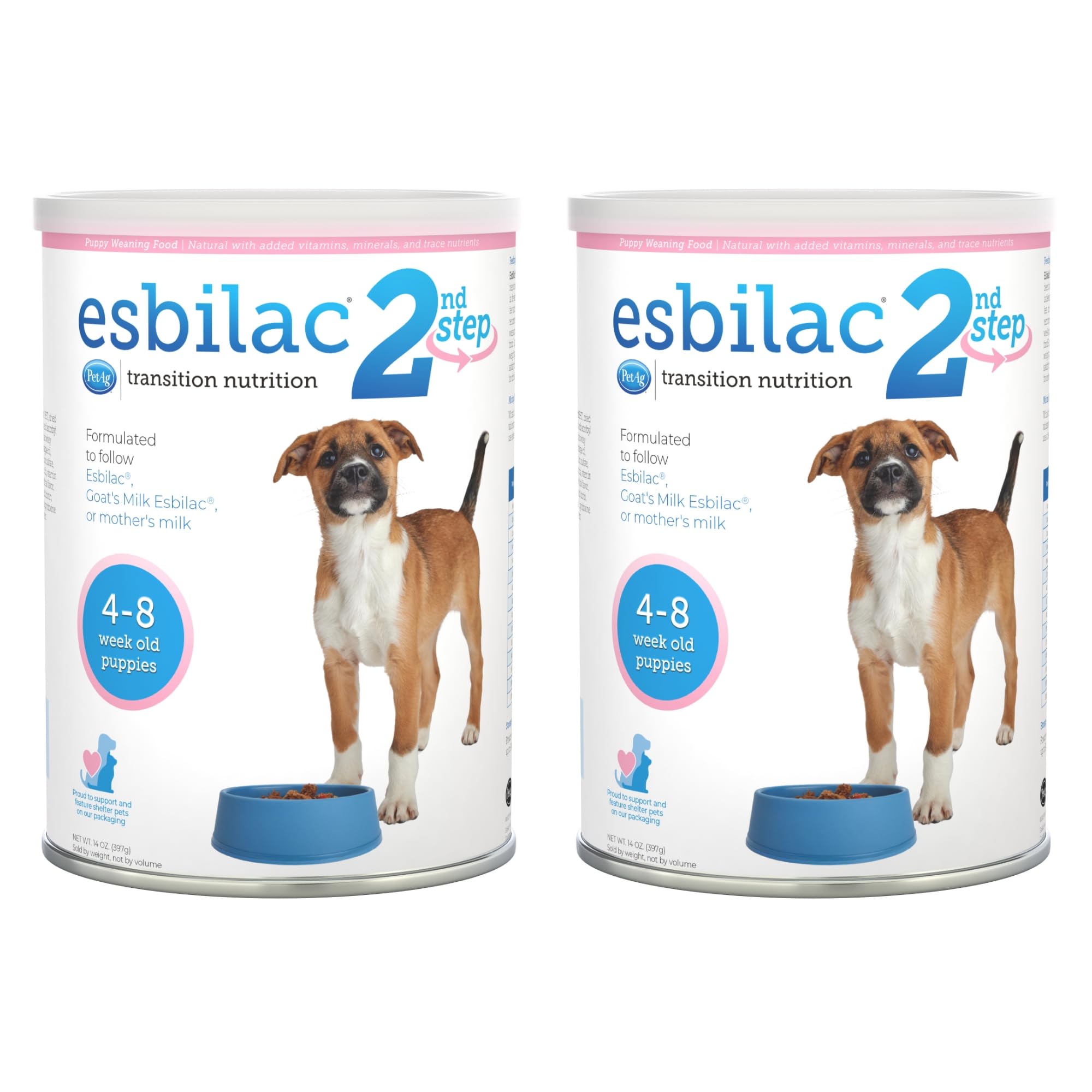 Pet-Ag Esbilac 2nd Step Puppy Weaning Food 14 oz