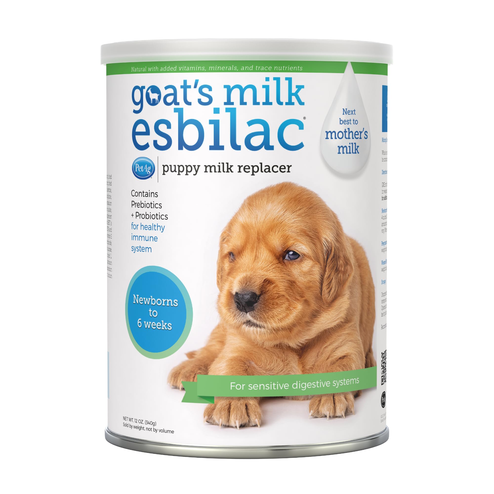 Pet-Ag Goat’s Milk Esbilac Powder 12 oz