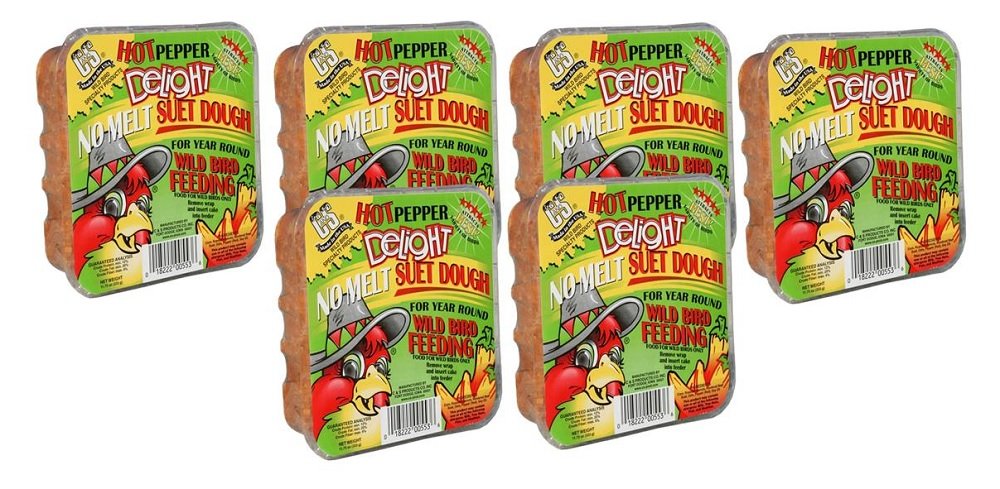 C&S Hot Pepper Delight Suet Dough 11.75 Oz