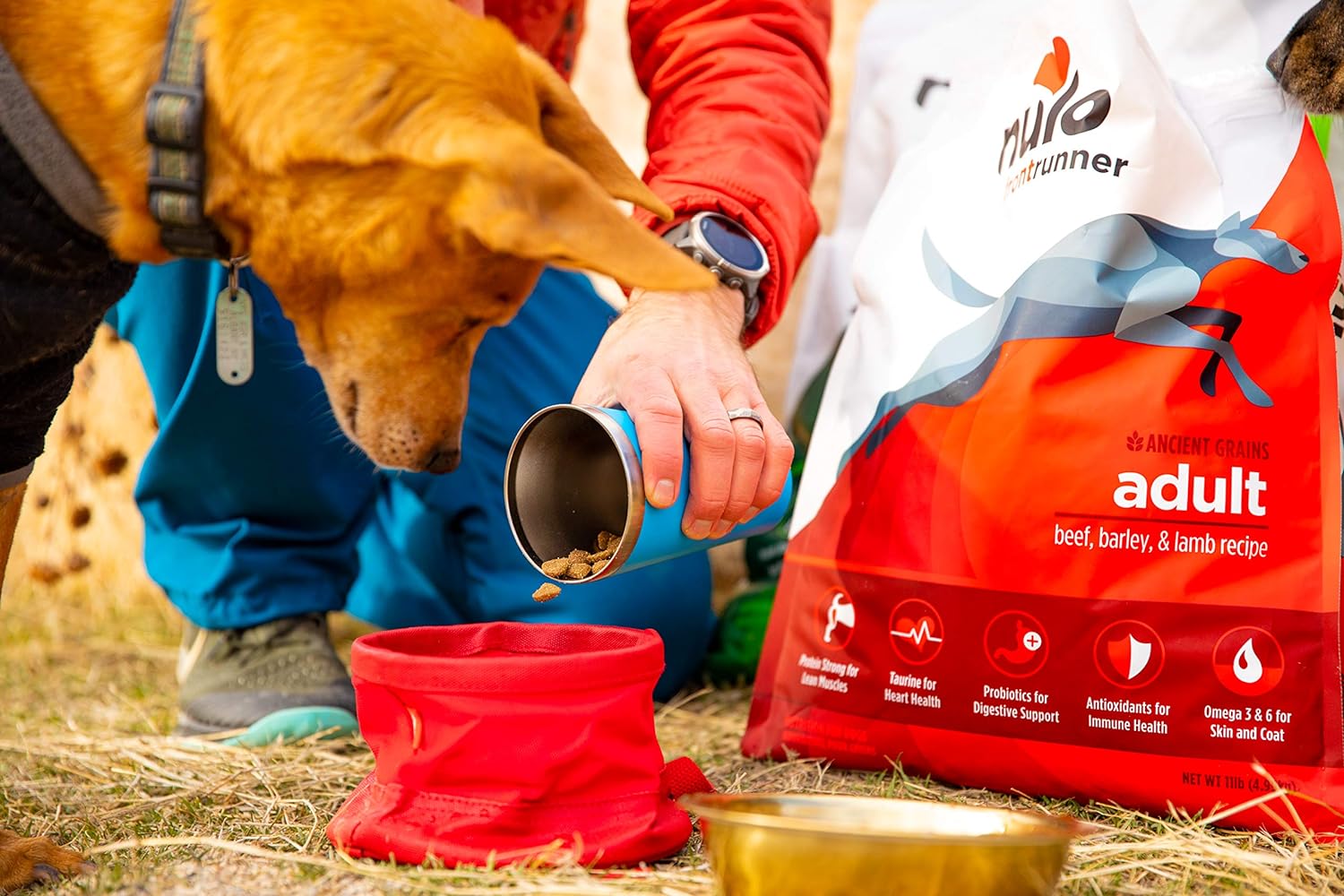 Nulo Frontrunner Dry Dog Food for Adult Dogs - Grain Inclusive Recipe with Pork, Barley, & Beef