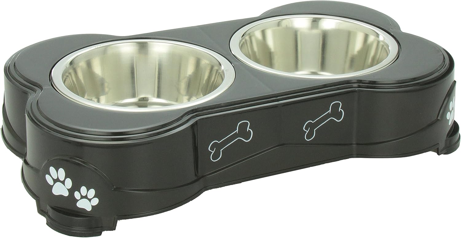 Loving Pets Dolce Diner Dog Bowl Medium Espresso