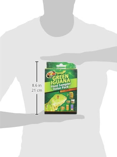 Zoo Med Laboratories SZMFSP4 Green Iguana Food Sampler