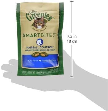 GREENIES Smartbites Hairball Control Tuna 2.1 Oz