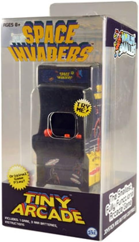 Tiny Arcade Space Invaders Miniature Arcade Game