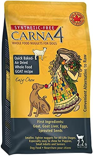 Carna4 Easy Chew Dog Food, Goat, 2.2 lb