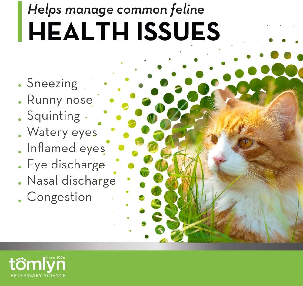 Tomlyn Immune Support Daily L-Lysine Supplement, Fish-Flavored Lysine Chews for Cats and Kittens, 30ct