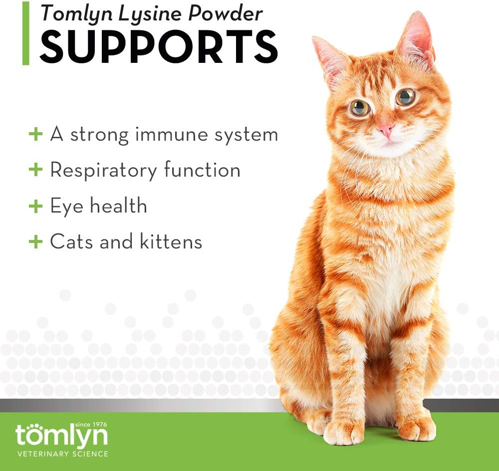 Tomlyn Immune Support Lysine Powder for Cats