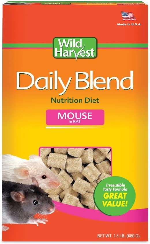 Wild Harvest H1404 Wh Daily Blend Rat & Mouse 1.5# Bib