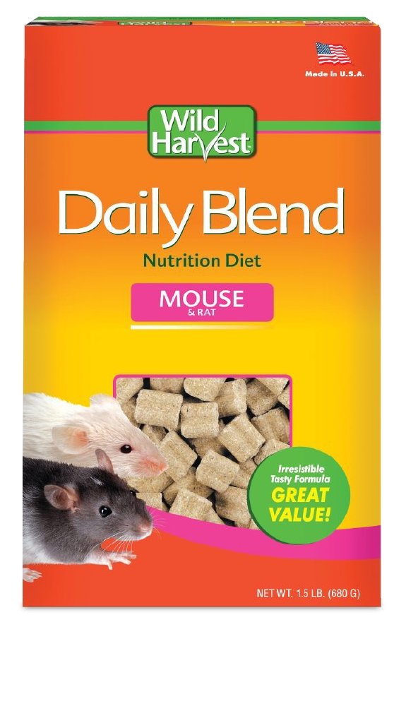 Wild Harvest H1404 Wh Daily Blend Rat & Mouse 1.5# Bib