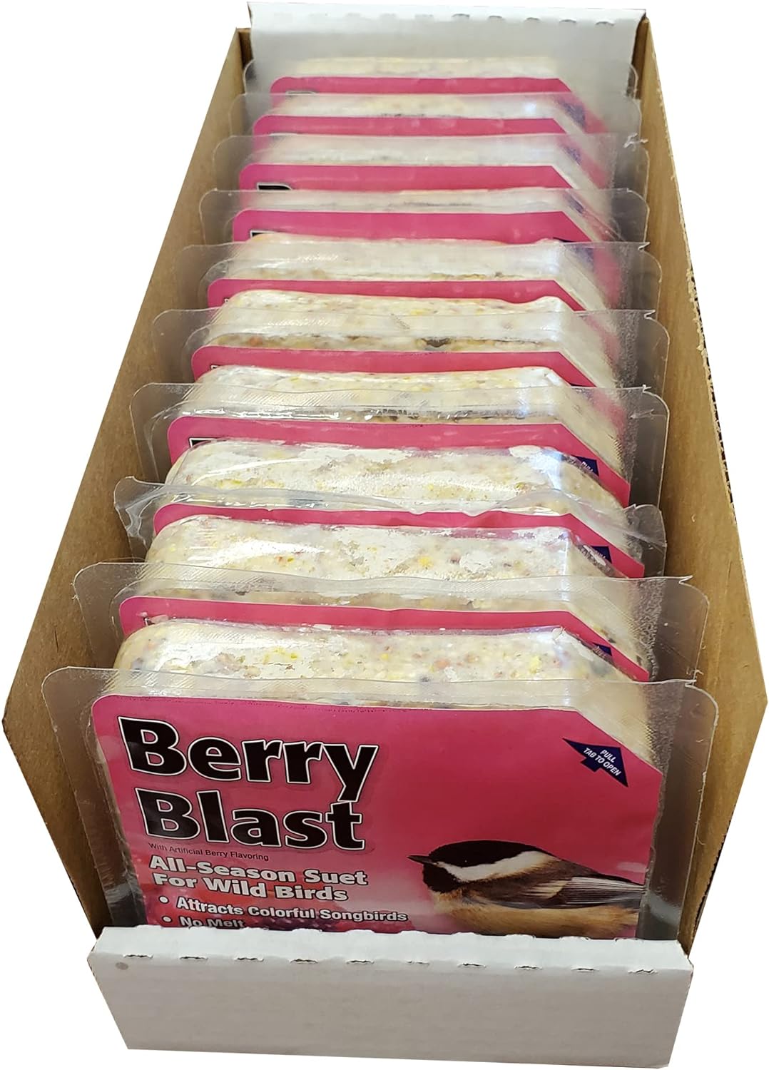 Heath Outdoor Products DD-15 Berry Blast Suet Cake, 0.75 lb