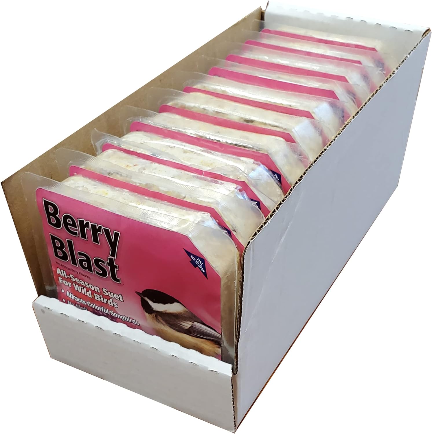 Heath Outdoor Products DD-15 Berry Blast Suet Cake, 0.75 lb