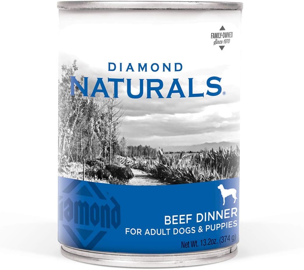 Diamond Naturals Beef Dinner Can Dog 12/13.2oz