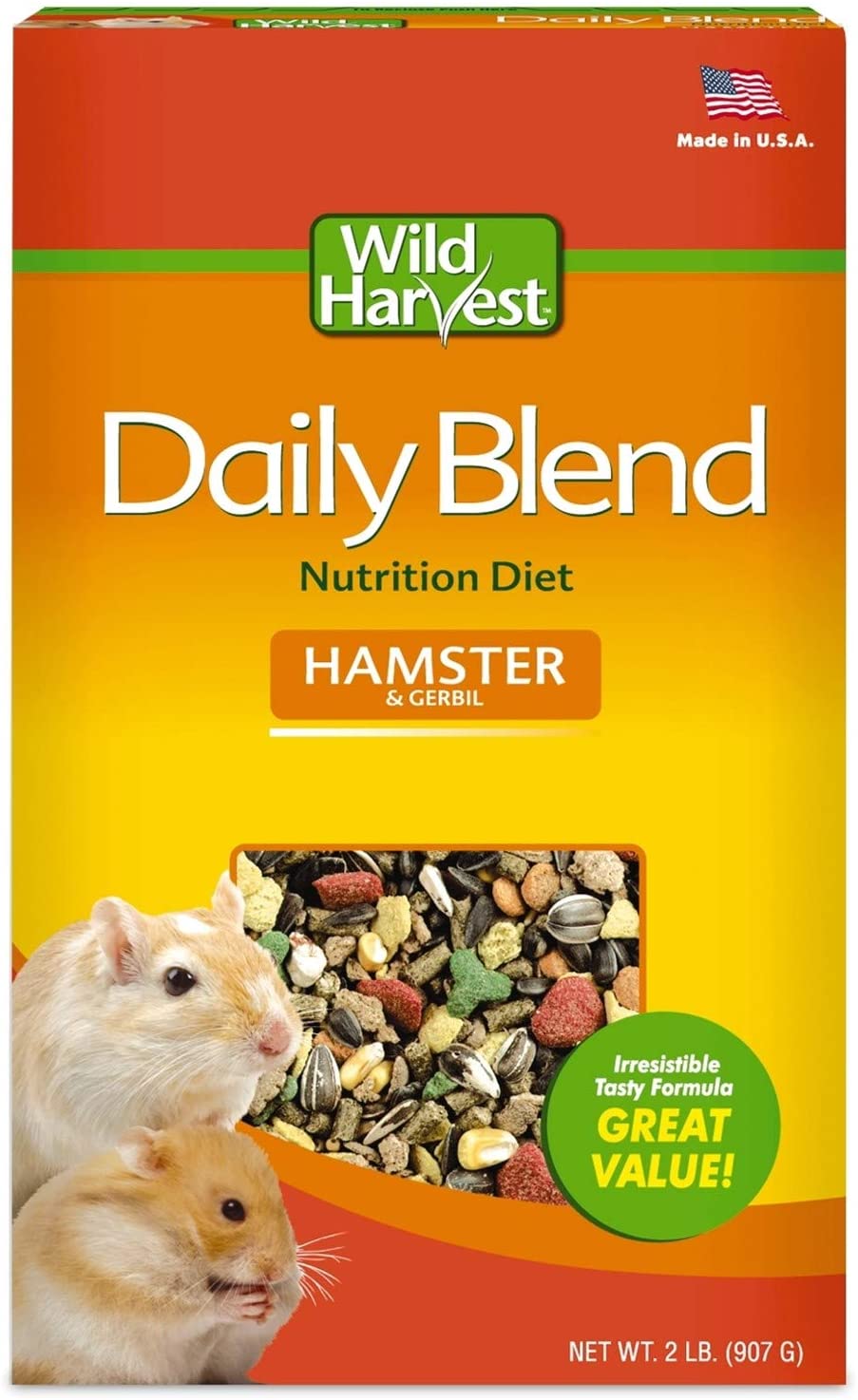 united pet group p-83138 32 OZ, Premium Hamster/Gerbil Food