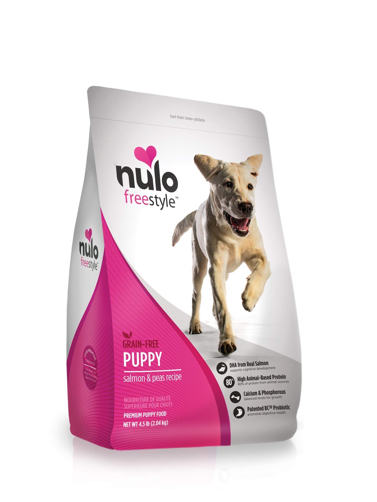 Nulo Puppy Food Grain Free Salmon And Peas Recipe 4.5Lb