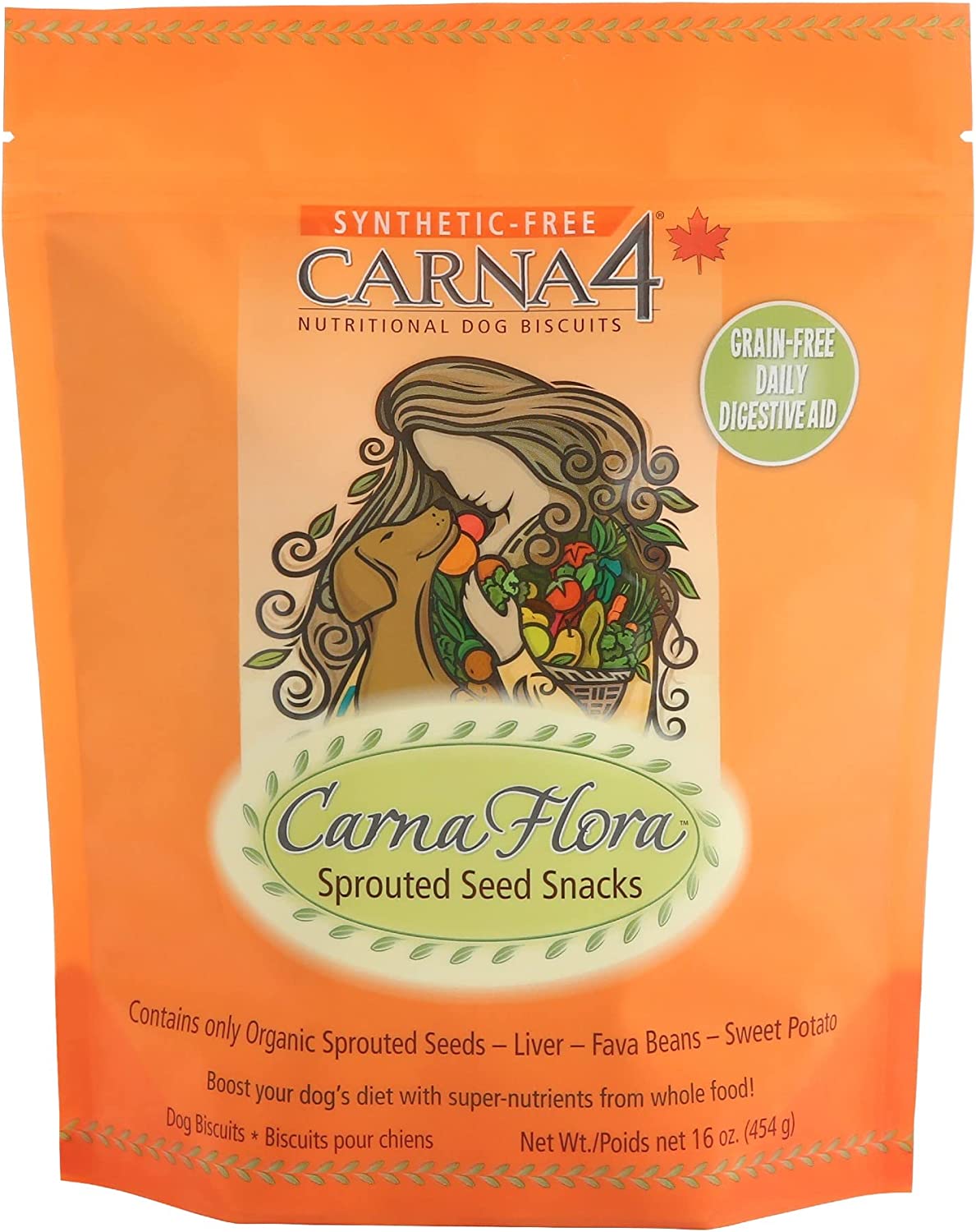 CARNA4 Nutrional Dog Biscuits Nutrional Dog Biscuits 1 Pound (Pack of 1)