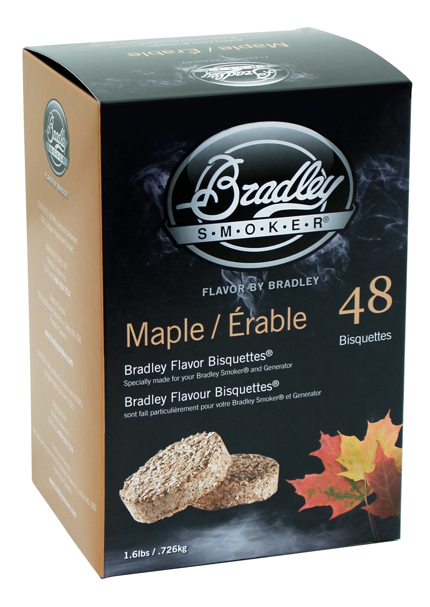 Bradley Smoker Bisquettes For Grilling and BBQ 48 Pack