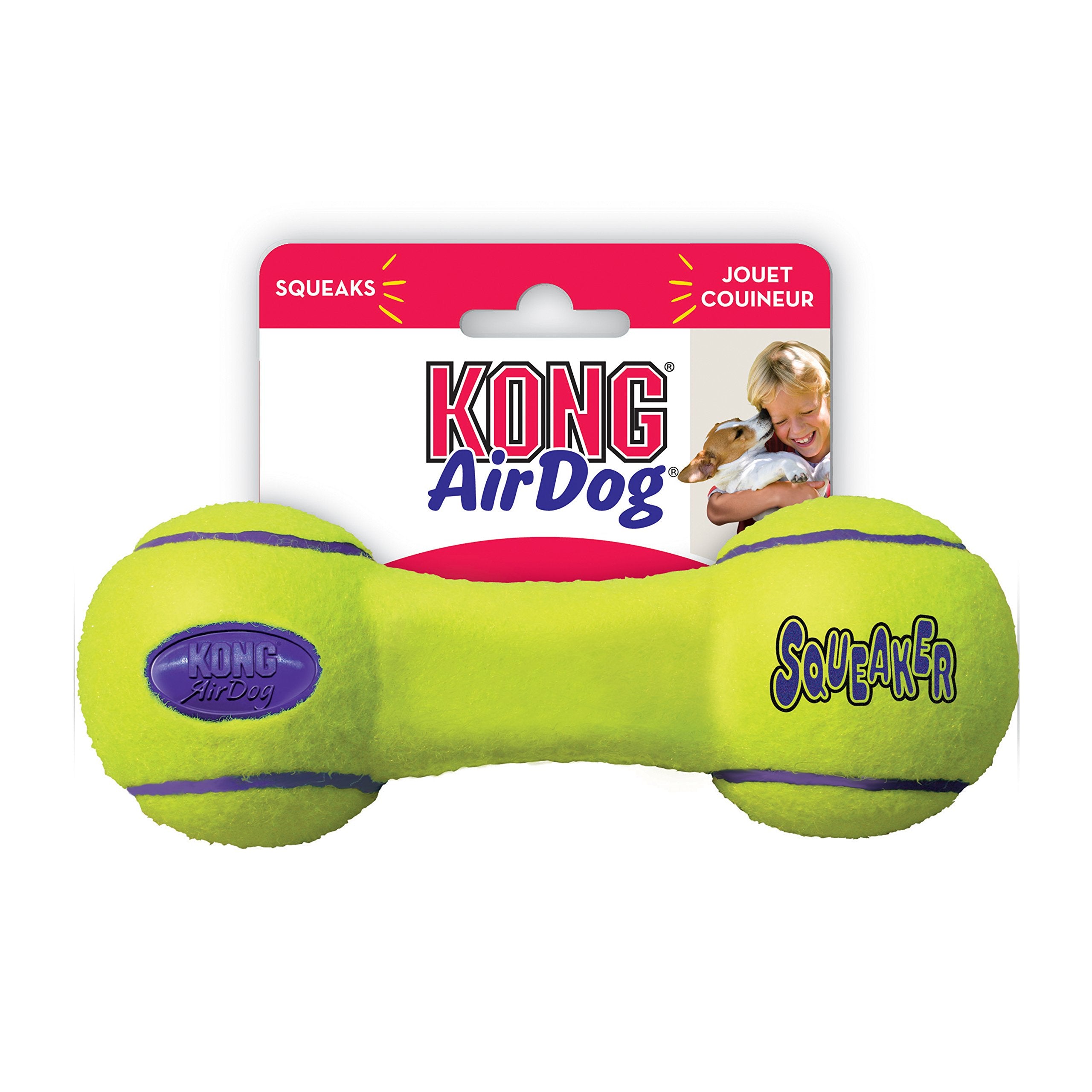 Squeaker Dumbbell Dog Toy SM