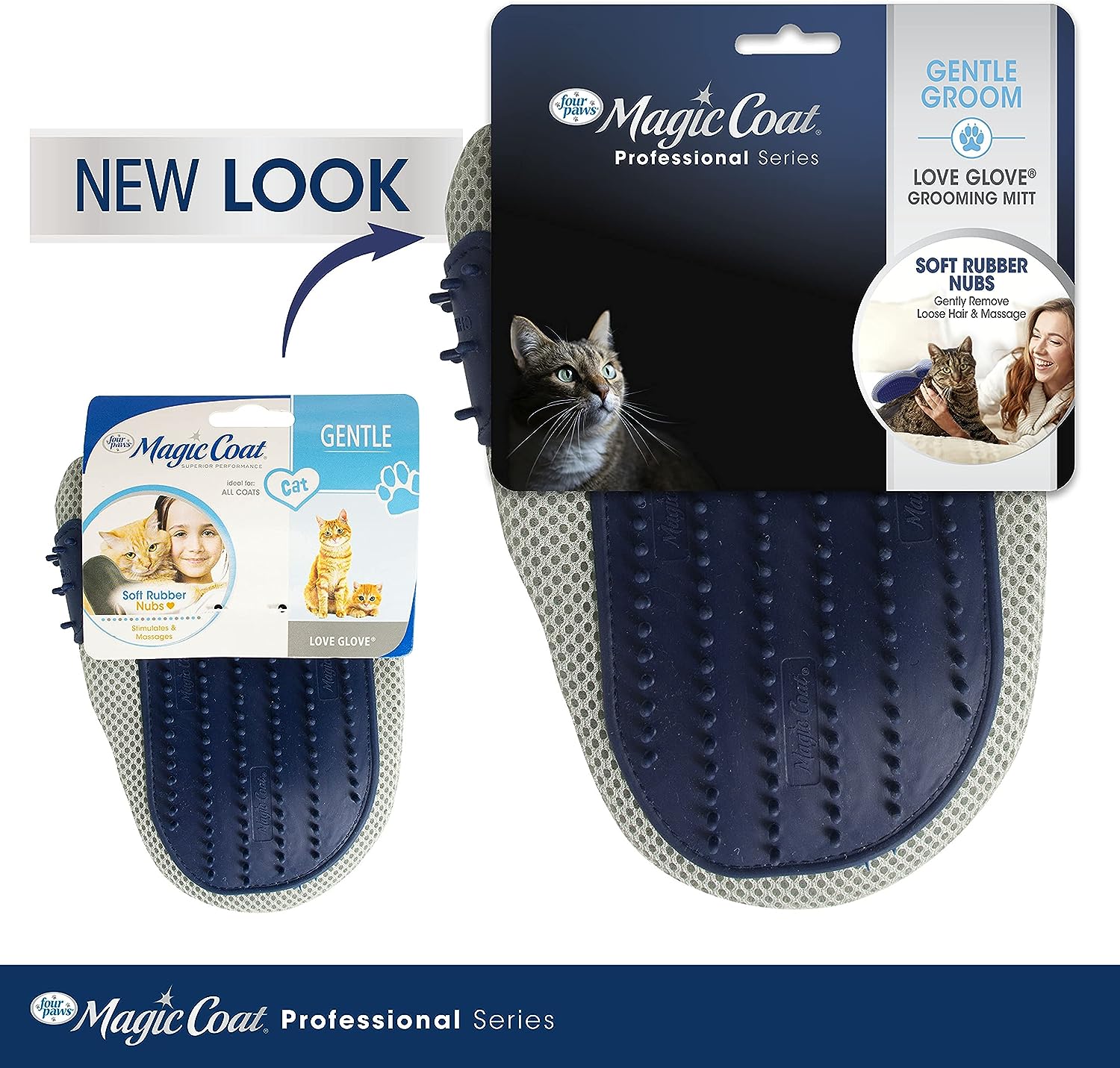 Four Paws Magic Coat Professional Series Grooming Brushes for Dogs & Cats l Trimmers, Nail Clippers, & Brushes Dog & Cat