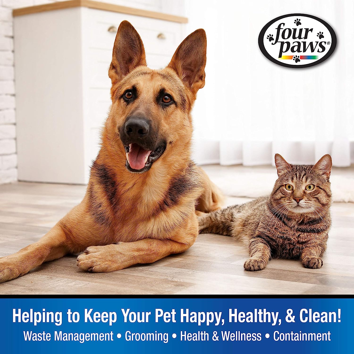 Four Paws Keep Off! Dog and Cat Repellent Outdoors & Indoors Spray