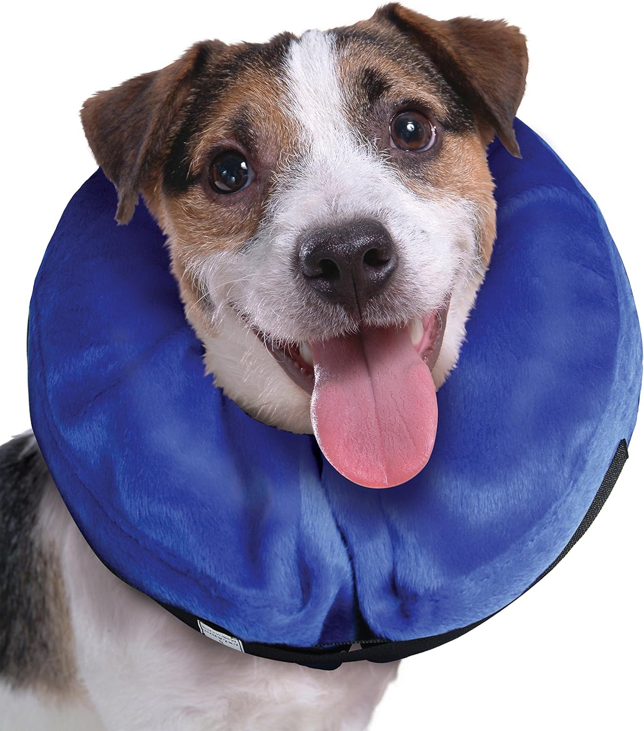 KONG - Cloud Collar - Plush, Inflatable E-Collar - For Injuries, Rashes and Post Surgery Recovery - For Medium Dogs/Cats