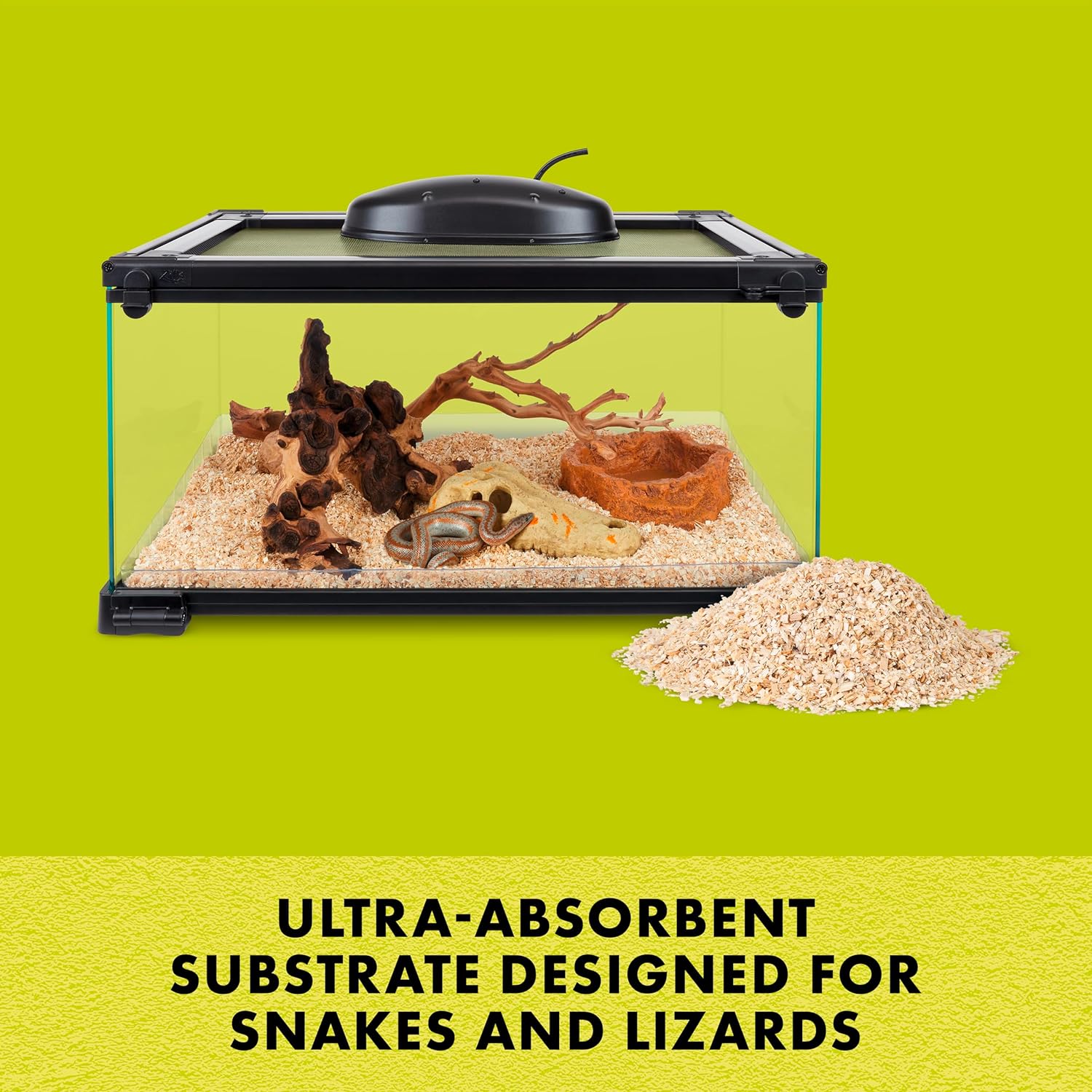 Zilla Pet Snake & Lizard Substrate Bedding Litter 4 Quart