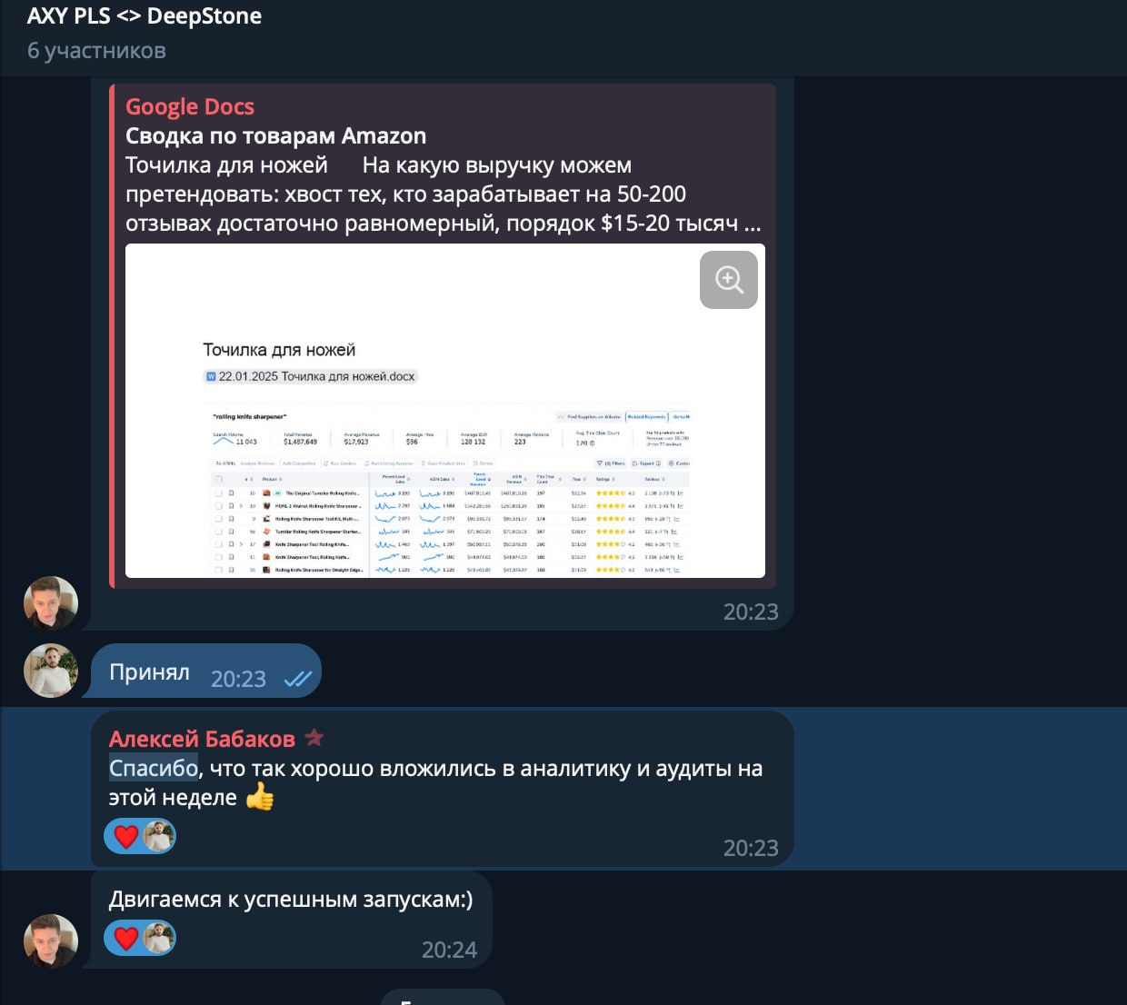 Отзыв клиента